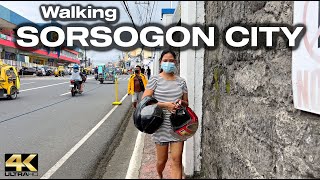 Walking SORSOGON CITY Sorsogon Bicol Philippines 4K [upl. by Nart]