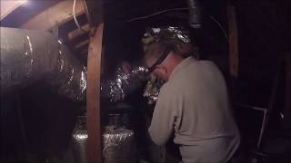 How I install a New AC Supply Plenum [upl. by Esten]