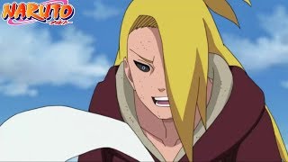 Kankuros Team vs Reanimated Deidara Sasori And Shin Sub English [upl. by Yecac]