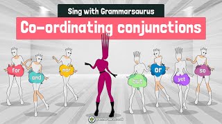 Sing with Grammarsaurus  Coordinating Conjunctions FANBOYS [upl. by Lseil52]