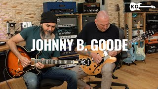 Chuck Berry  Johnny B Goode  Guitar Cover by Kfir Ochaion ft Jamie Humphries  42 Gear Street 3 [upl. by Kelley]