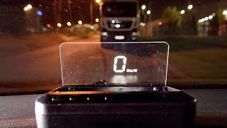 Universal Headup Display  C100 HUD for any car with OBD2 [upl. by Sena]