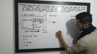 Conductividad Hidráulica  Ejercicio 61  Fundamentos De Ingeniería Geotécnica BRAJA M DAS [upl. by Ellehcim]