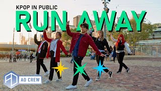 KPOP IN PUBLIC  TXT Run Away Dance Cover AO CREW  AUSTRALIA ONE SHOT vers [upl. by Aicemaj]