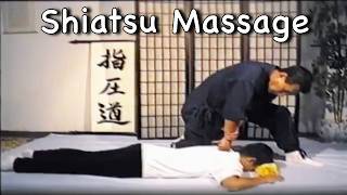 Shiatsu Back Massage Namikoshi Ancient Technique [upl. by Eittik]