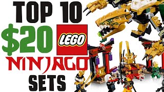 Top 10 20 LEGO Ninjago Sets  20112020 [upl. by Hcaz]