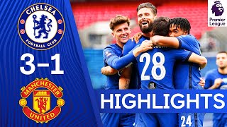 Chelsea 31 Manchester United  Dominant Performance Send Blues To The Final  FA Cup Highlights [upl. by Ocimad]