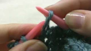 How to Knit Slip Slip Knit SSK [upl. by Gordy]