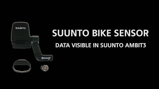 Suunto Bike Sensor data visualization in Suunto Ambit3 [upl. by Liahus]