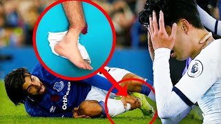 Andre Gomes Gruesome Injury Leaves Players In Tears [upl. by Adyeren82]