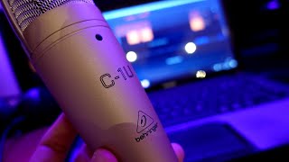 Micrófono Condensador Behringer C1U USB Test  Review  Español [upl. by Ainak678]