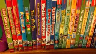 A Sneek Peek of Kianas Hit Favorites amp nickelodeon Compilation DVD Collections [upl. by Althea]