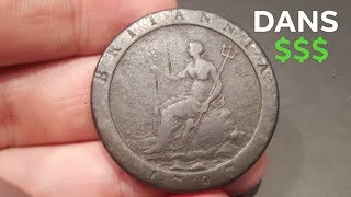 UK 1797 CARTWHEEL PENNY King George III VALUE  REVIEW [upl. by Ibmab]