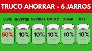 Truco de los 6 Frascos  Cómo Administrar y Ahorrar Dinero para Crear Abundancia [upl. by Tichonn]