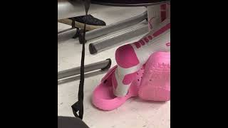 Pink crocs shoeplay in class [upl. by Allerie]