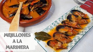 MEJILLONES a la MARINERA 🔶 Cena por MENOS de 3€ [upl. by Xerxes]