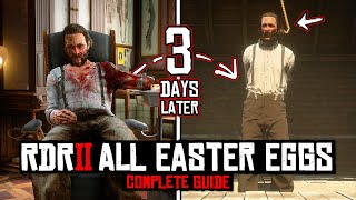 TOP 100 EASTER EGGS IN RED DEAD REDEMPTION 2 [upl. by Ahserb]