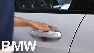 How to unlock all doors using Comfort Access – BMW HowTo [upl. by Fornof]