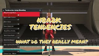 NBA2K Tendencies Explained [upl. by Platon]