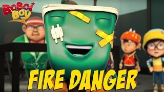 BoBoiBoy English S3EP16  Fire Danger [upl. by Sathrum]