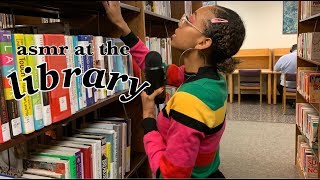 ASMR at the library 📚 [upl. by Kohn175]