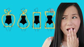 Worst swimsuits for your body type Never wear these [upl. by Hnahk]