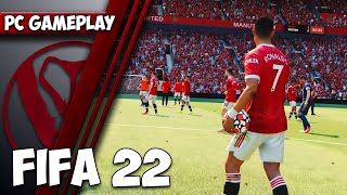 FIFA 22 Gameplay PC  1440p HD  Max Settings [upl. by Keane588]