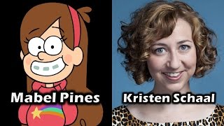 Characters and Voice Actors  Gravity Falls Complete Edition [upl. by Binetta]