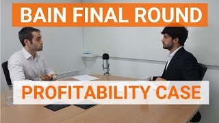 Profitability Case Study Interview Example  Solved by ExMcKinsey Consultant [upl. by Kirk975]