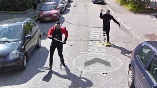 CRAZY PRANKS FOUND ON GOOGLE STREET VIEW [upl. by Ativoj896]