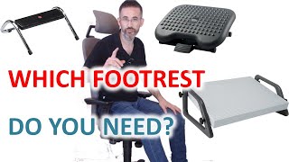 When Should You Use An Ergonomic Footrest At Work And How To Choose The Right Model [upl. by Ainocal]