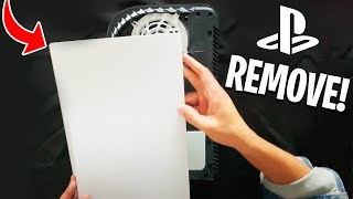 How to Remove and Add PS5 Face Plates EASY [upl. by Shu]