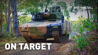 Rheinmetall Lynx in motion – Live firing [upl. by Howarth]