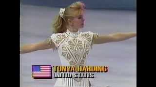 Tonya Harding 1991 Skate America Exhibition [upl. by Fancy]