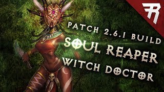 Diablo 3 277 Witch Doctor Build Jade Harvester GR 118 Guide Season 30 [upl. by Anyt861]