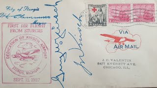 Postal History Airmail Covers 19321947 Part 4 [upl. by Acinoreb]