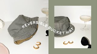 DIY  Bucket Hat 20 REVERSIBLE [upl. by Pleione]