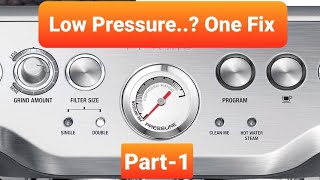 Low Pressure How to Fix Breville Barista Express [upl. by Kilian120]