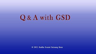 Q amp A with GSD 058 with CC [upl. by Elatia]