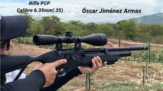 Prueba Rifle Hatsan Flash QE PCP cal 635mm 25 [upl. by Iene]