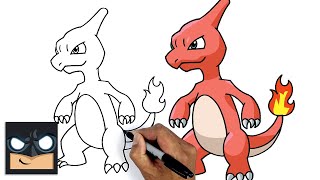 How To Draw Pokemon  Charmeleon [upl. by Wolenik]