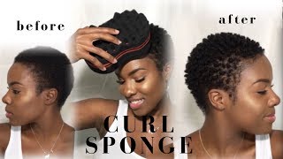 Curl Sponge Tutorial  Nia Hope [upl. by Oilime965]