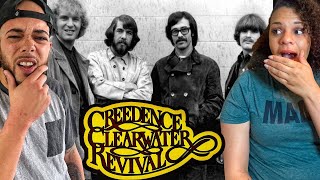 OUR FIRST TIME HEARING Creedence Clear Water Fortunate Son REACTION [upl. by Samy8]