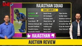 Auction 2022 Rajasthan review ft Trent Boult R Ashwin [upl. by Amalita]