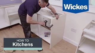 How to Install Base Cabinets with Wickes [upl. by Ahon443]