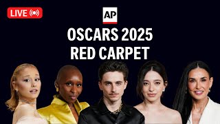 Oscars 2025 LIVE from the red carpet [upl. by Nyllij409]