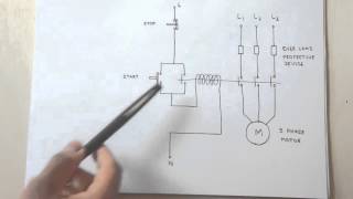 How a 3 Phase Motor Control Circuit Works [upl. by Anuaf]