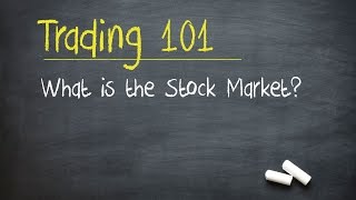 Trading 101 What is the Stock Market [upl. by Scoville]