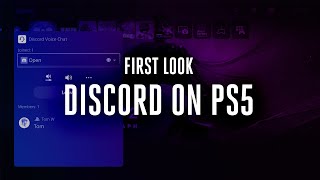 First look at Discord on PS5 [upl. by Ozner]