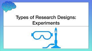 Types of Research Designs – Experiments [upl. by Yentruoc]